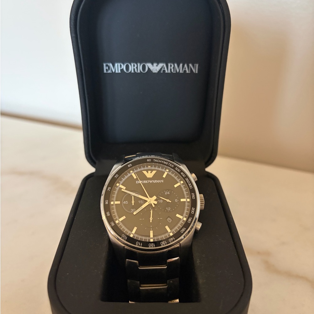 Emporio Armani Men's Watch - Stainless Steel (AR5980)